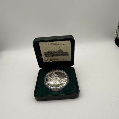 1999 Canada $1 Voyage of Juan Pérez 225th Anniversary Sterling Silver Proof Dollar - packaging