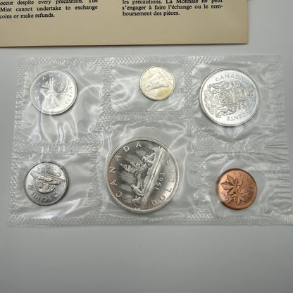 1963 Canada Prooflike Set - front