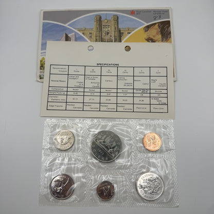 1983 Canada 6-Coin Prooflike Set - front