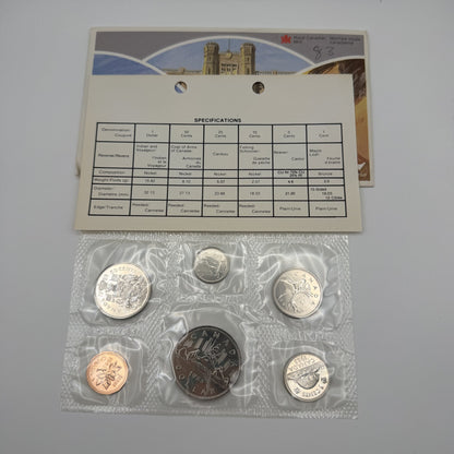 1983 Canada 6-Coin Prooflike Set - front