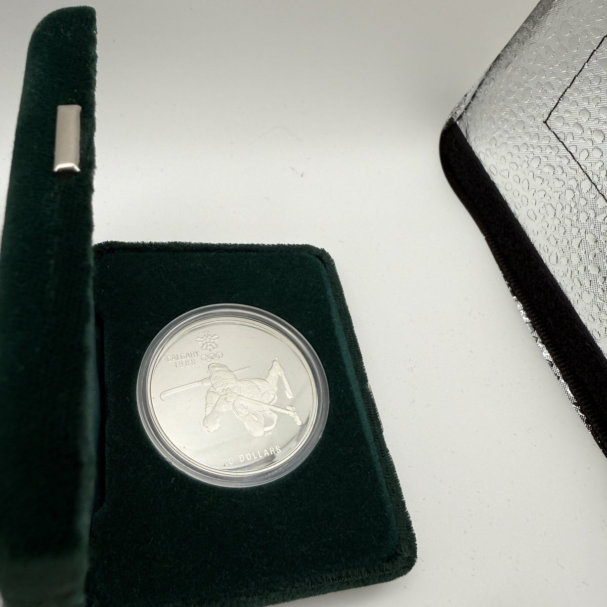 1988 Calgary $20 Freestyle Skiing - second coin - front