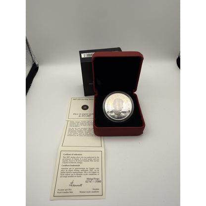 2007 Canada $30 Niagara Falls Panoramic Hologram Sterling Silver Proof Coin - packaging