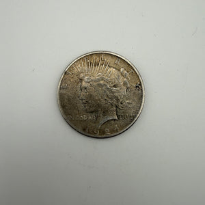 1924-S U.S. Peace Silver Dollar – Circulated