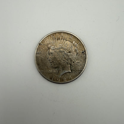 1924-S U.S. Peace Silver Dollar - front