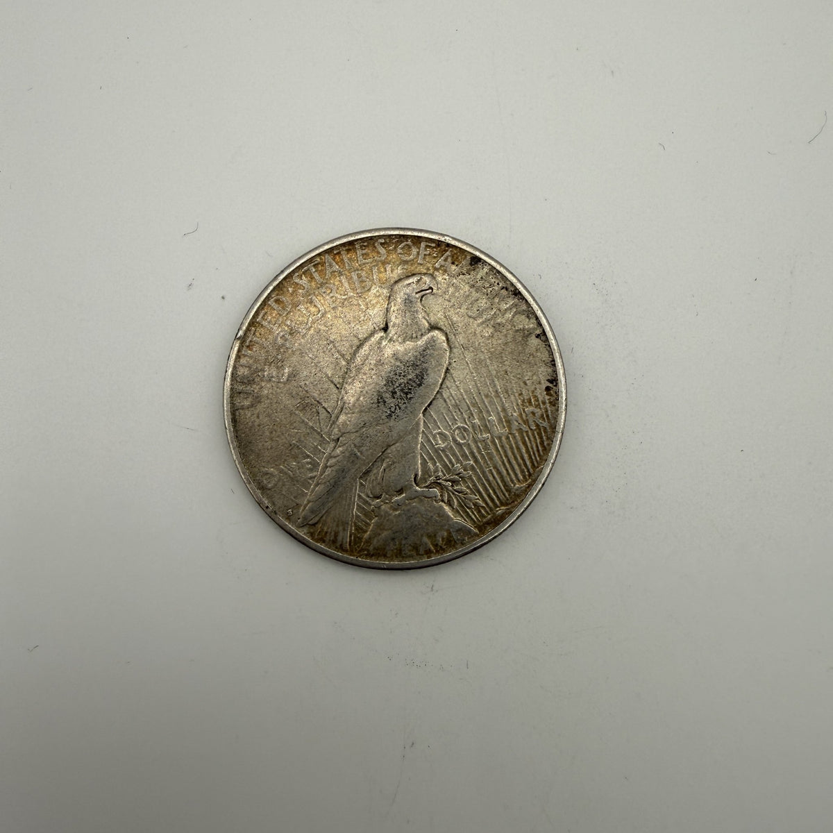 1924-S U.S. Peace Silver Dollar - back