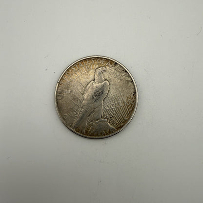 1924-S U.S. Peace Silver Dollar - back