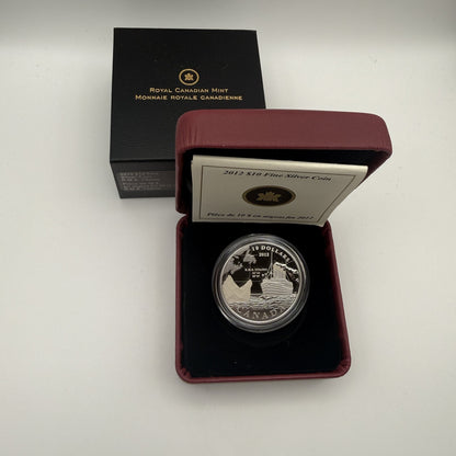 2012 Canada $10 R.M.S. Titanic Fine Silver Proof Coin - front