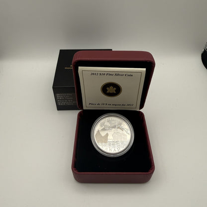 2012 Canada $10 R.M.S. Titanic Fine Silver Proof Coin - front