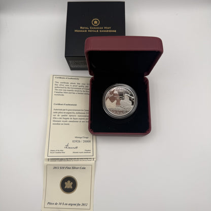 2012 Canada $10 R.M.S. Titanic Fine Silver Proof Coin - packaging