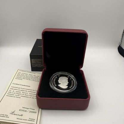 2012 Canada $10 R.M.S. Titanic Fine Silver Proof Coin - back