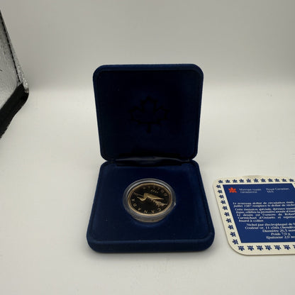 1987 Canada $1 Loon Dollar Special Edition Proof - front
