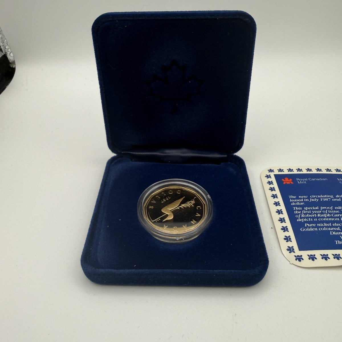 1987 Canada $1 Loon Dollar Special Edition Proof - front