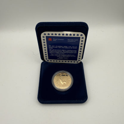 1987 Canada $1 Loon Proof Dollar - front