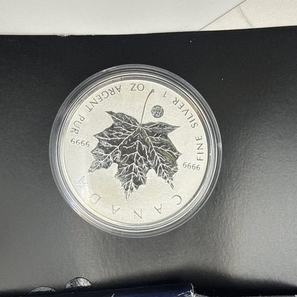 2012 Canada $5 1 oz Silver Maple Leaf with F15 Privy - front