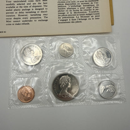 1970 Canada Proof-Like Uncirculated Set - back