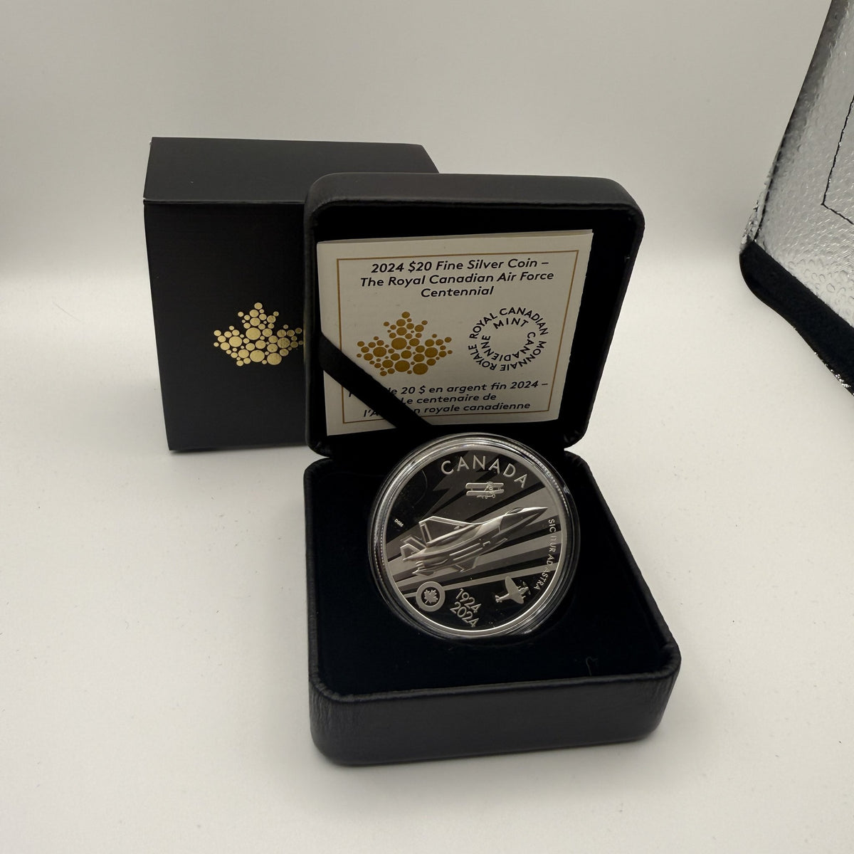 2024 Canada $20 The Royal Canadian Air Force Centennial 1 oz Fine Silver Proof Coin - front