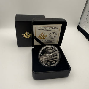 2024 Canada $20 The Royal Canadian Air Force Centennial 1 oz Fine Silver Proof Coin