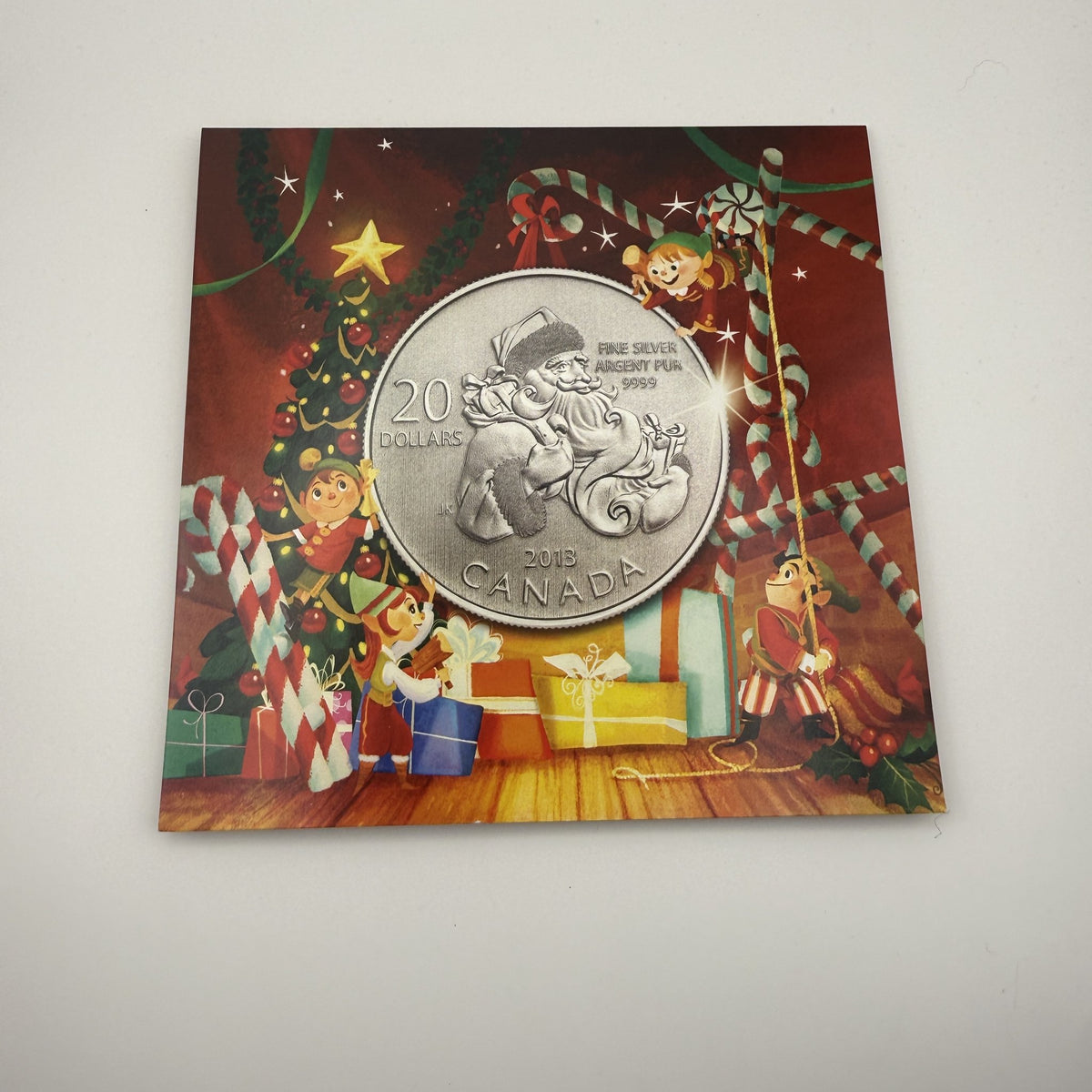 2013 Canada $20 for $20 Fine Silver Coin - front